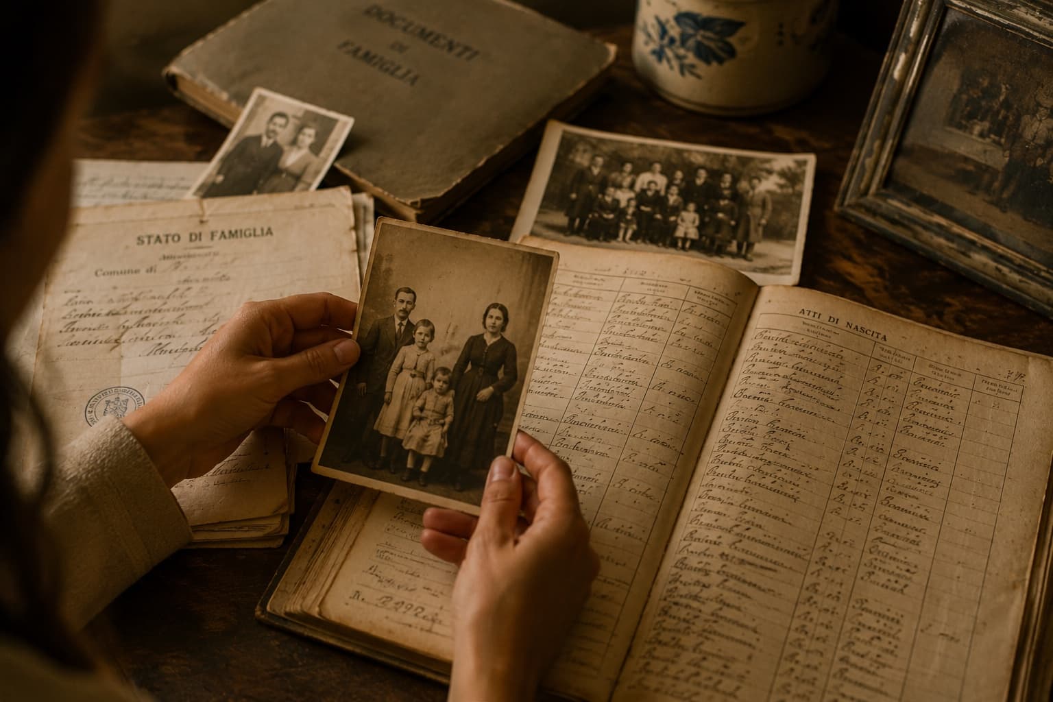 Passport and Italian documentation for procedures for already-recognized citizens